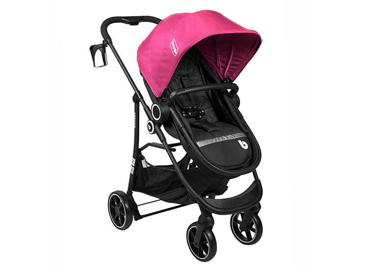 COCHE BEBEGLO TR S ISOFIX OREGON RS-13553 FUCSIA - 2