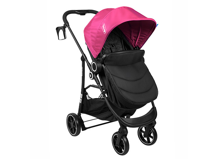 COCHE BEBEGLO TR S ISOFIX OREGON RS-13553 FUCSIA - 3