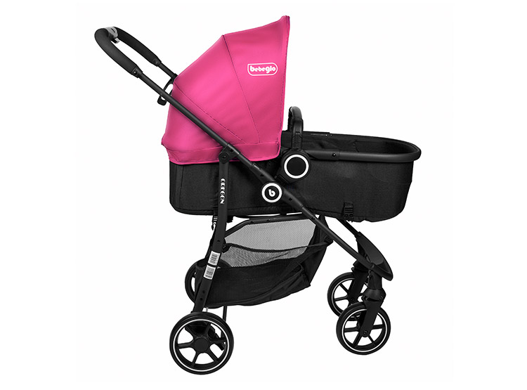 COCHE BEBEGLO TR S ISOFIX OREGON RS-13553 FUCSIA - 6