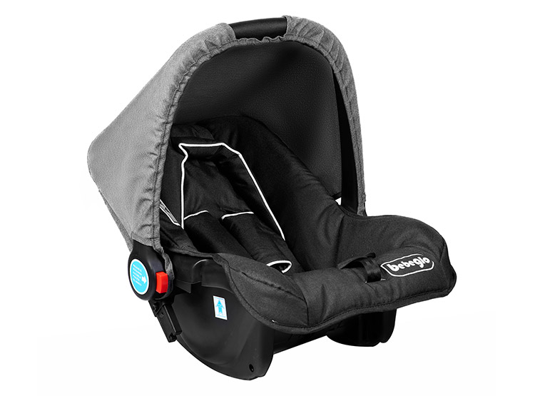 COCHE BEBEGLO TR S ISOFIX OREGON RS-13553 GRIS - 8