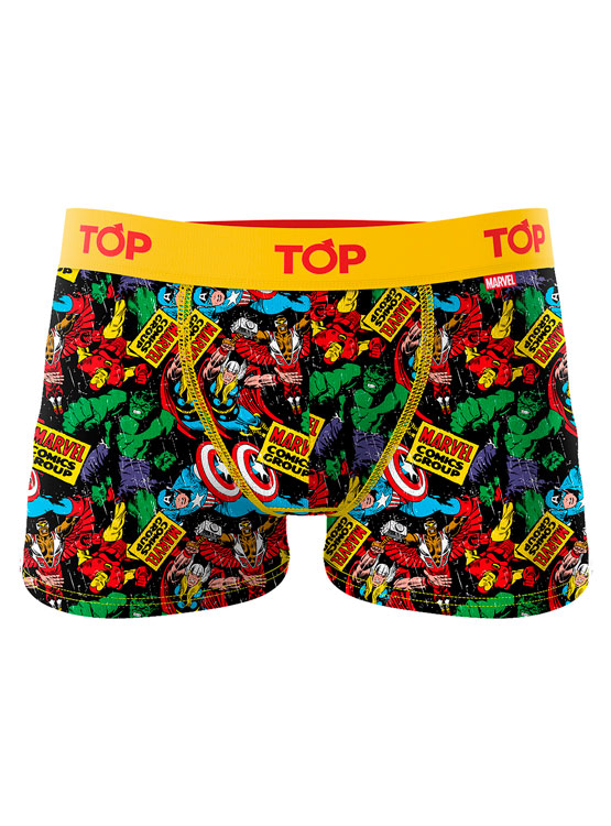 PACK CALZONCILLO ALGODÓN NIÑO TOP BOXER MARVEL - 2