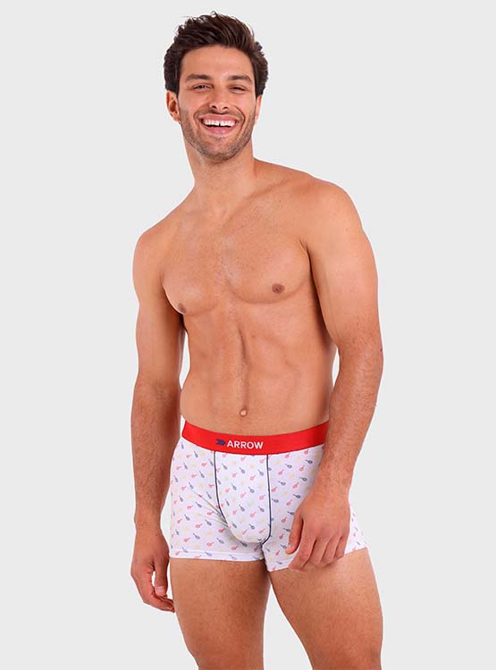 H3X Herren Boxershorts 8er Pack – Retro Design, Baumwolle, Schwarz & Mehrfarbig