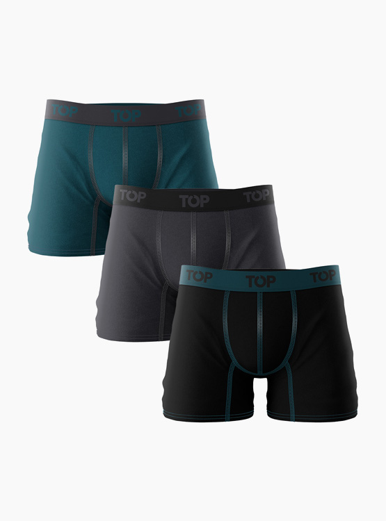 PACK X3 BÓXER HOMBRE TOP MULTICOLOR - 1