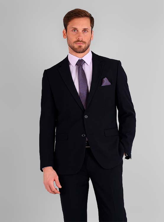 TRAJE VAN HEUSEN NEGRO - 3