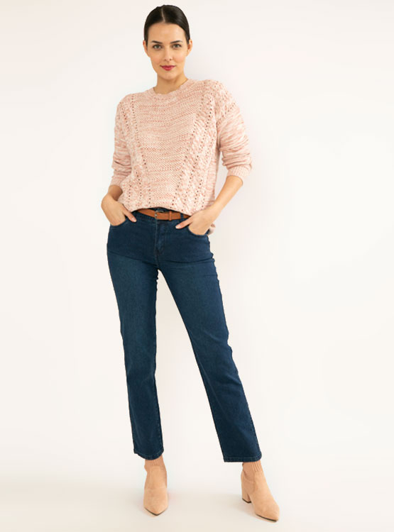 JEANS LARGO RECTO MUJER AZIZ