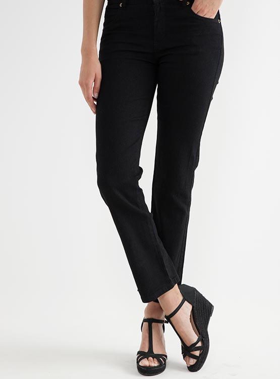 JEANS LARGO RECTO MUJER AZIZ - 2