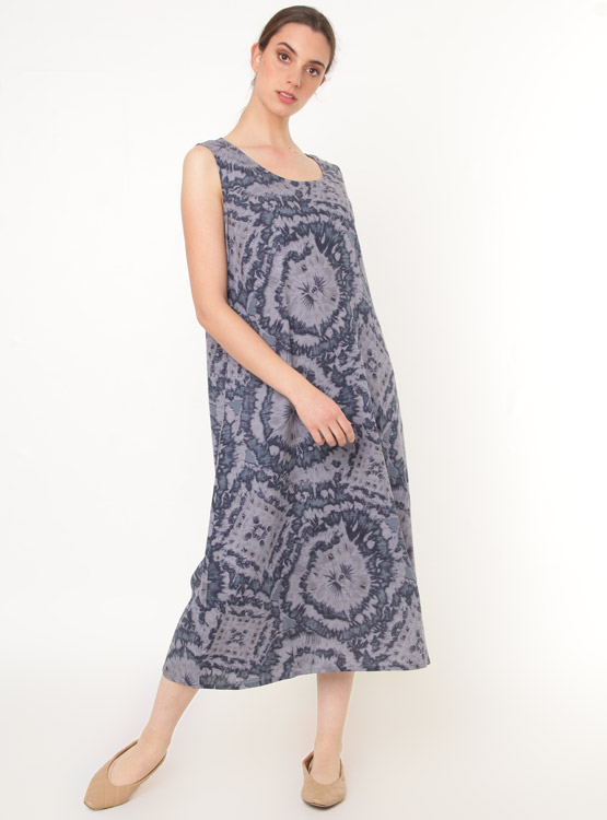 VESTIDO AZIZ LARGO LINO - 2