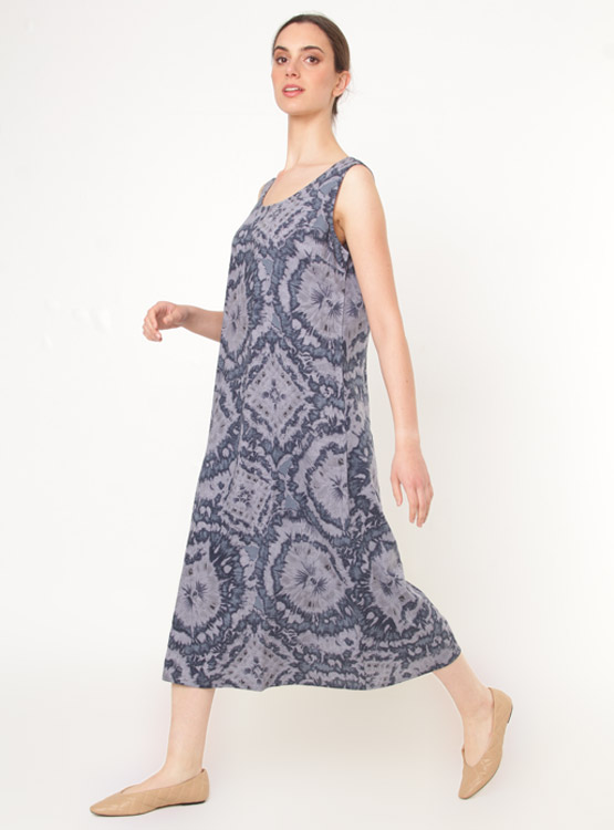 VESTIDO AZIZ LARGO LINO - 3