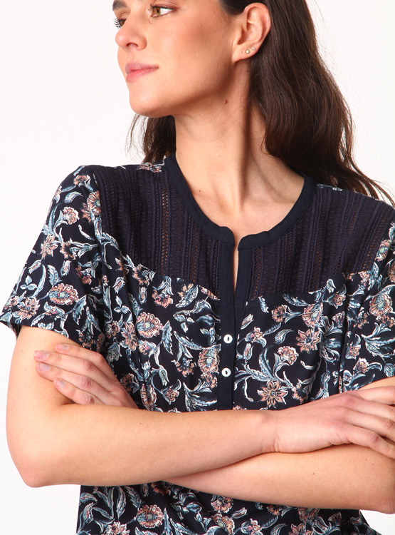 POLERA  AZIZ ESTAMPADA - 4