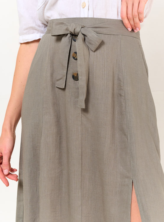 FALDA AZIZ DE LINO - 4