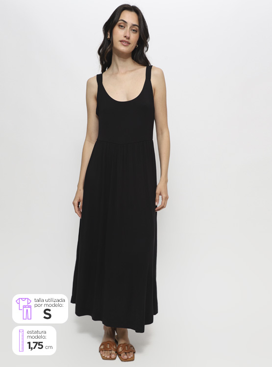 VESTIDO AZIZ SIN MANGAS - 1