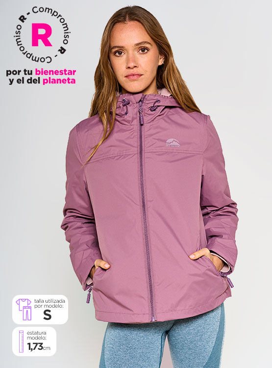 CHAQUETA REGULAR MUJER RESCUE RALUN - 1