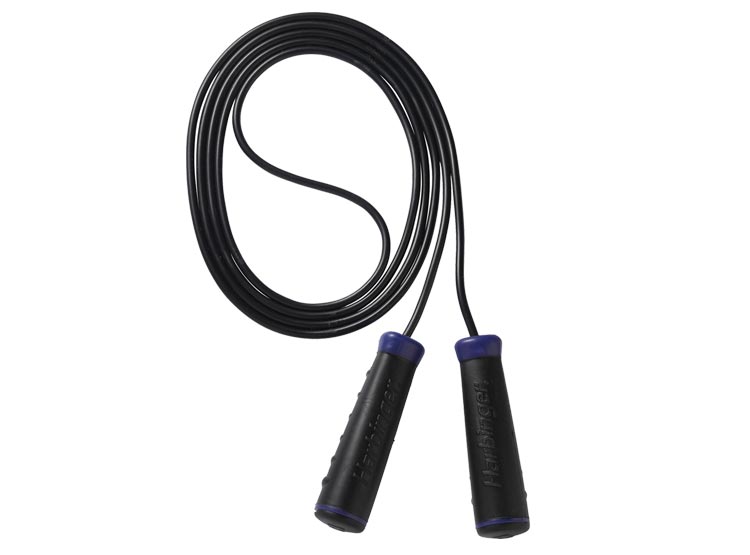 Cuerda De Saltar De Velocidad SwissSkip - PVC 5 Mm, Longitud Ajustable, Asas Irrompibles, Para Fitness Y Boxeo