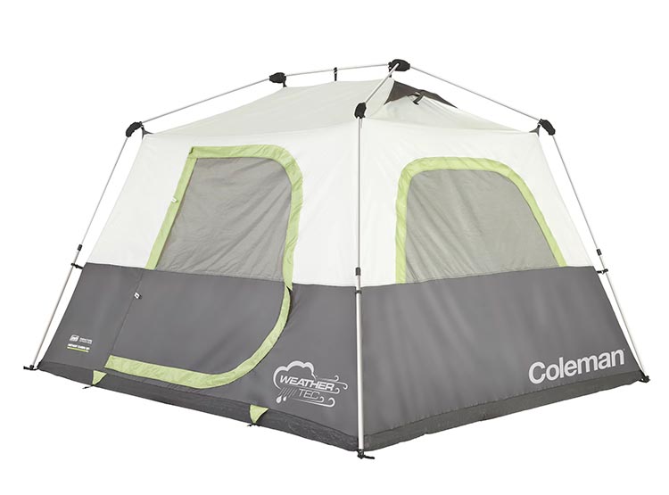CARPA COLEMAN 6 PERSONAS INSTANT CON CUBRE TECHO - 2