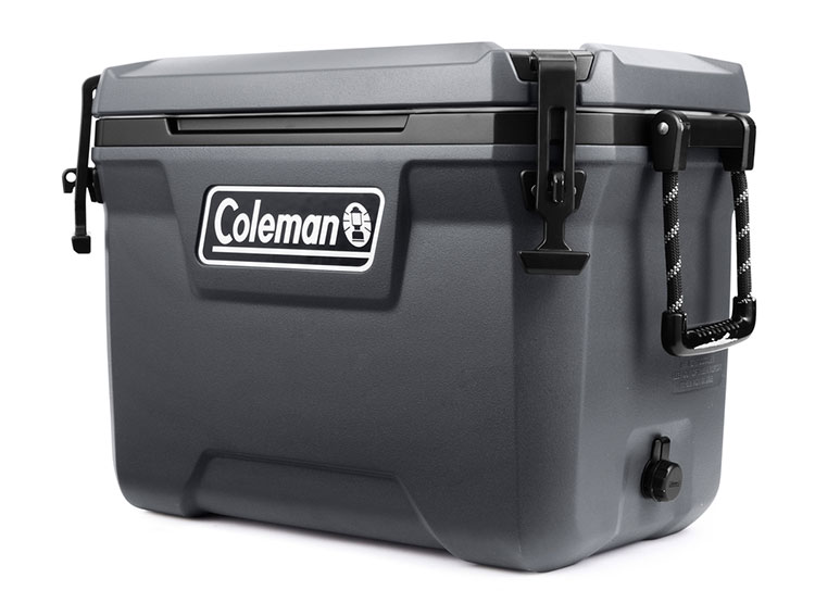 COOLER PORTÁTIL COLEMAN CONVOY 55QT PLÁSTICO GRIS - 1