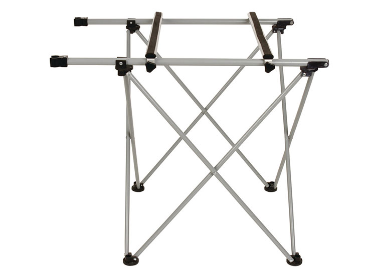 MESA COLEMAN COCINA PLEGABLE COMPACTA ACERO PLATEADO - 3