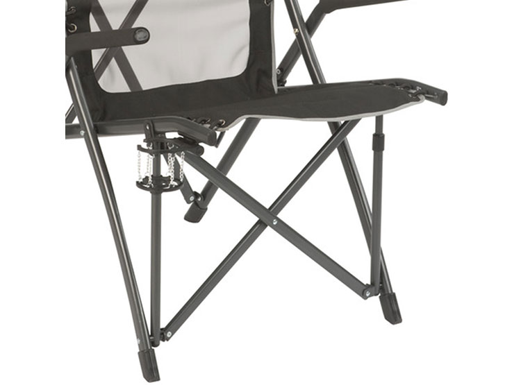 SILLA PLEGABLE COLEMAN COMFORTSMART SUSPENSION ACERO NEGRO - 3