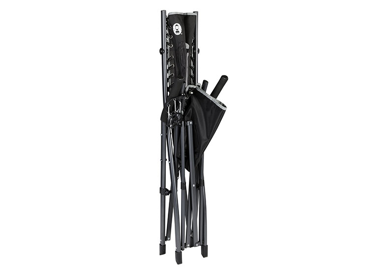 SILLA PLEGABLE COLEMAN COMFORTSMART SUSPENSION ACERO NEGRO - 4