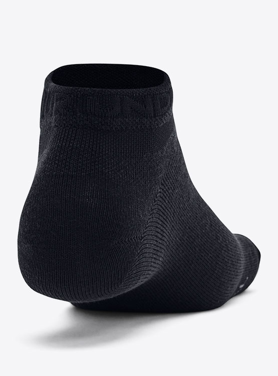 CALCETÍN UNDER ARMOUR ESSENTIAL LW CUT 3PK - 2