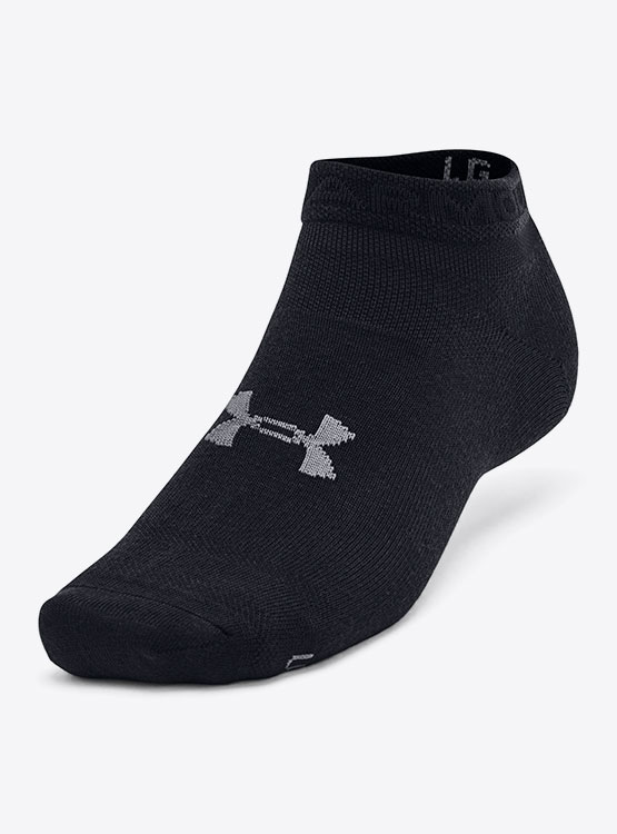 CALCETÍN UNDER ARMOUR ESSENTIAL LW CUT 3PK - 1