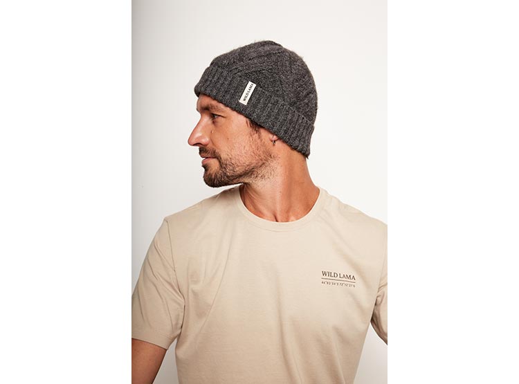 GORRO WILD LAMA CABOS GRIS - 3