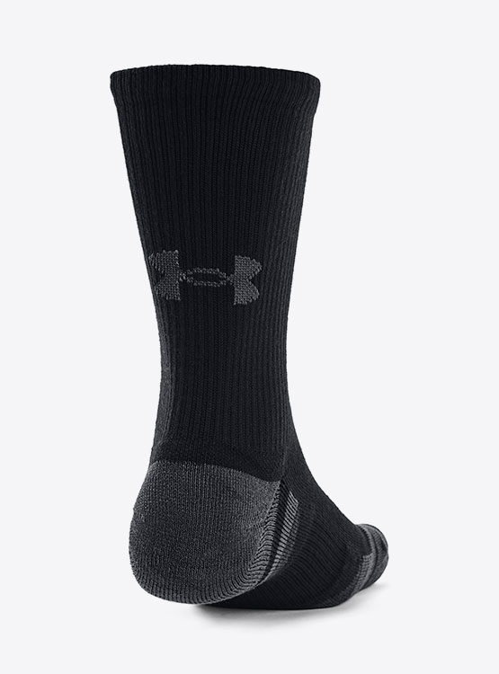 CALCETIN UNISEX UNDER ARMOUR NEGRO PERFORMANCE TECH - 2