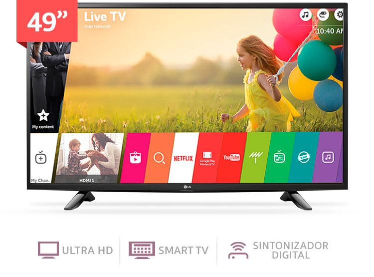LED LG 49UH6100