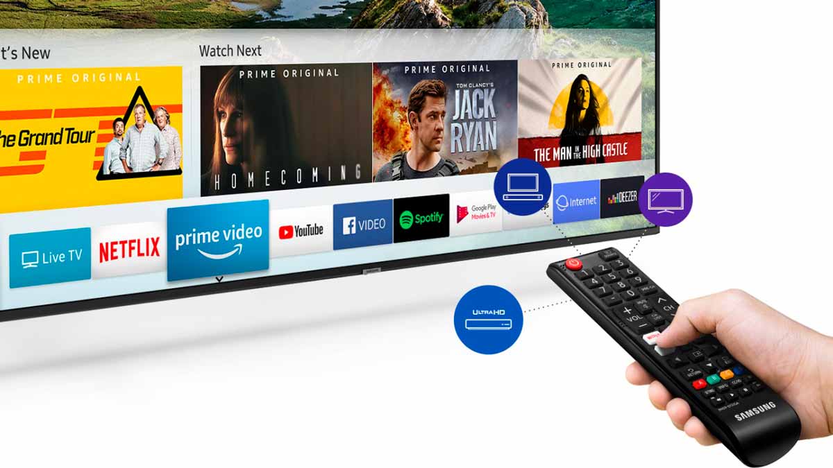 LED SAMSUNG UN75RU7100 UHD SMART