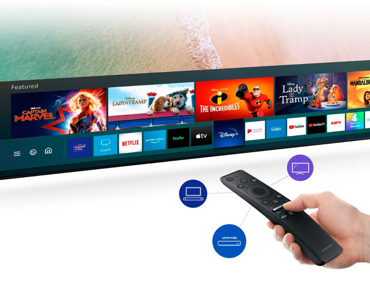 QLED SAMSUNG QN55Q60 UHD SMART