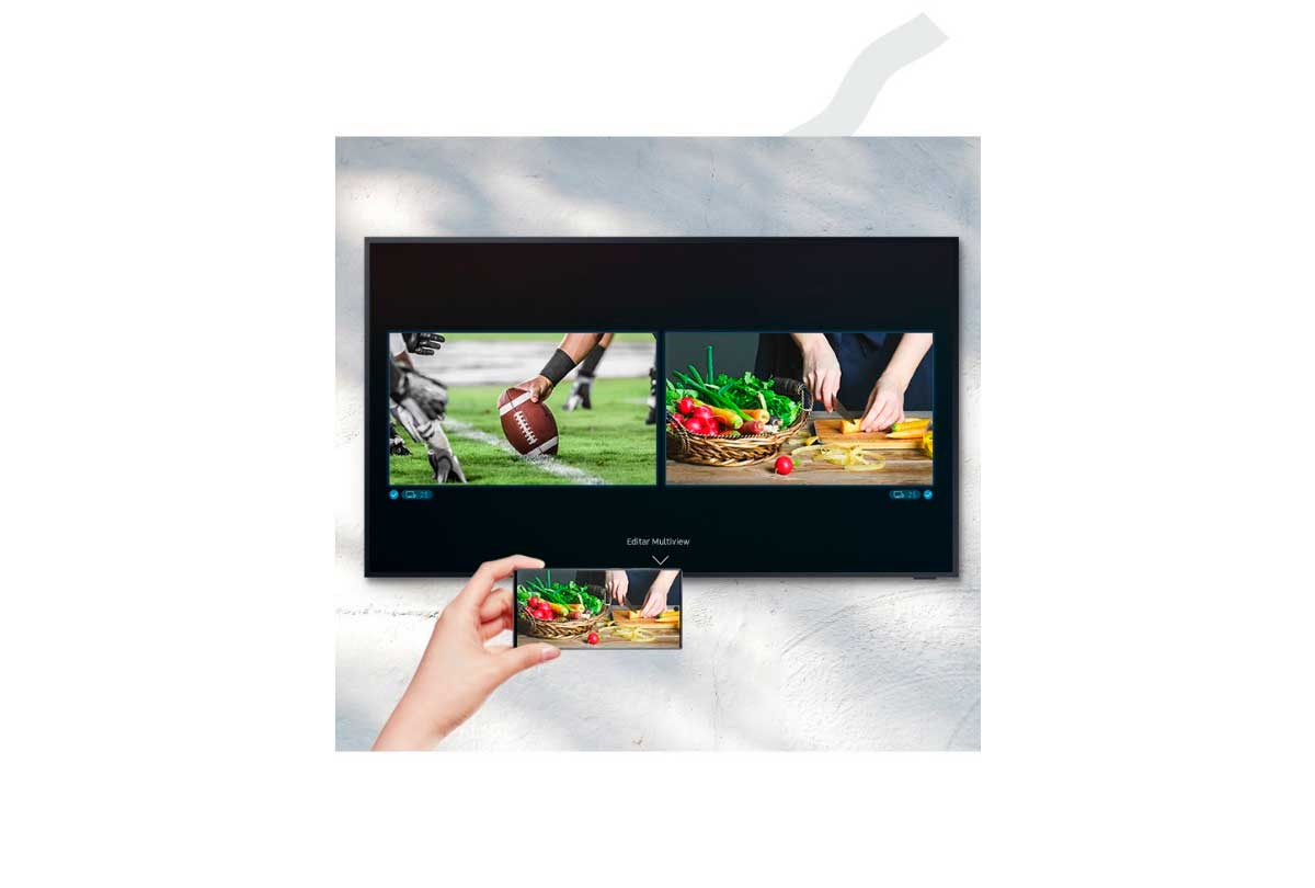 QLED SAMSUNG QN75LST7TAGXZS UHD SMART