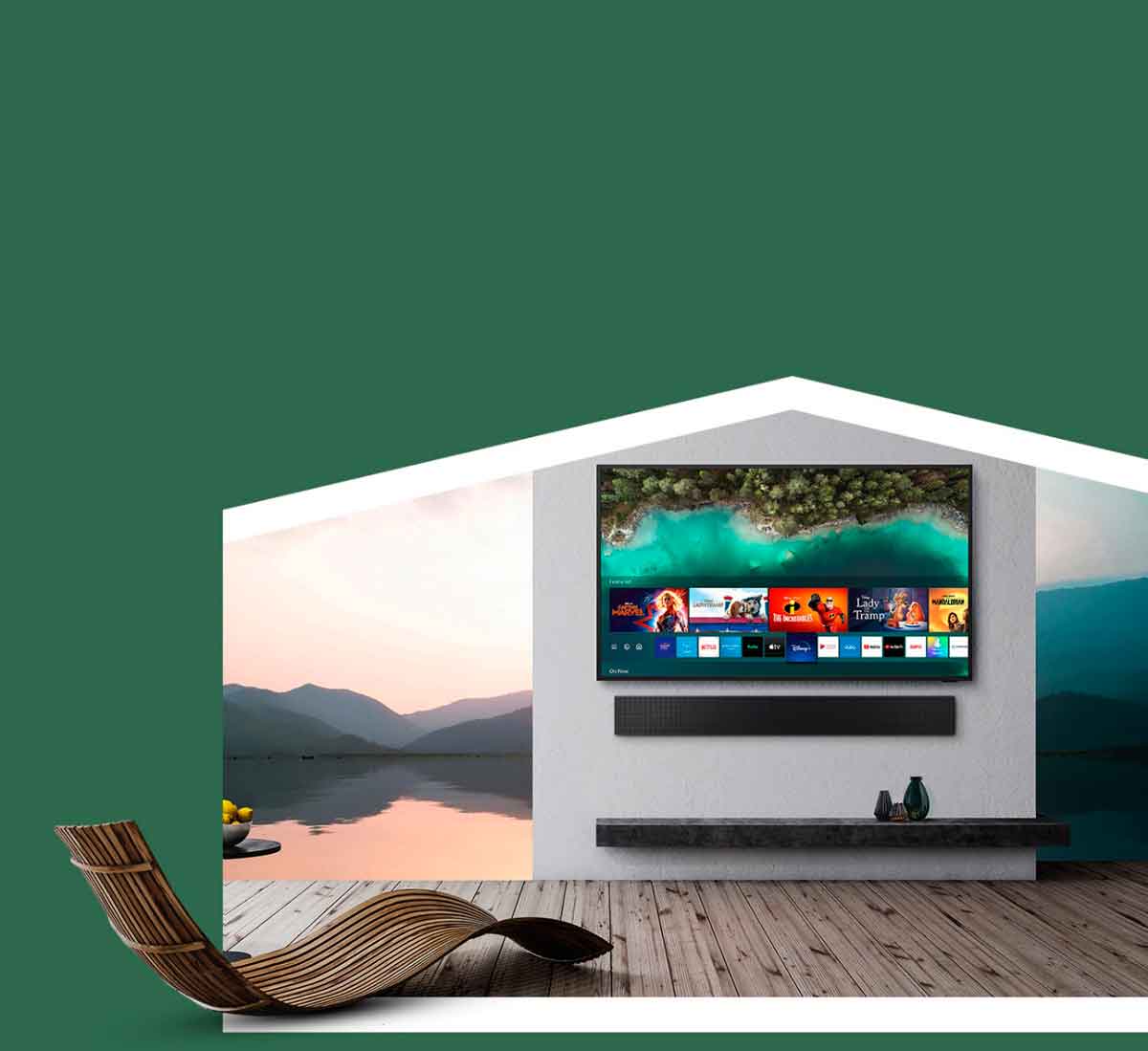 QLED SAMSUNG QN75LST7TAGXZS UHD SMART