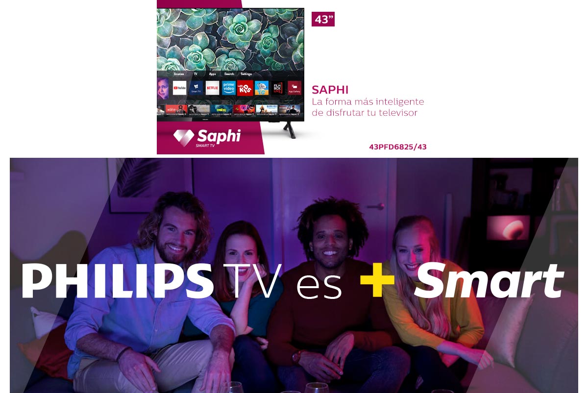 LED PHILIPS 43PFD6825 SMART TV FHD