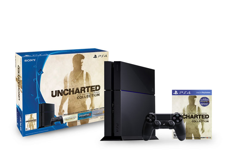 CONSOLA PS4 + UNCHARTED: THE NATHAN DRAKE COLLECTION
