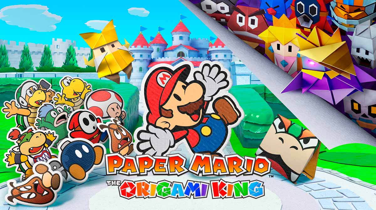 JUEGO SWITCH PAPER MARIO THE ORIGAMI KING