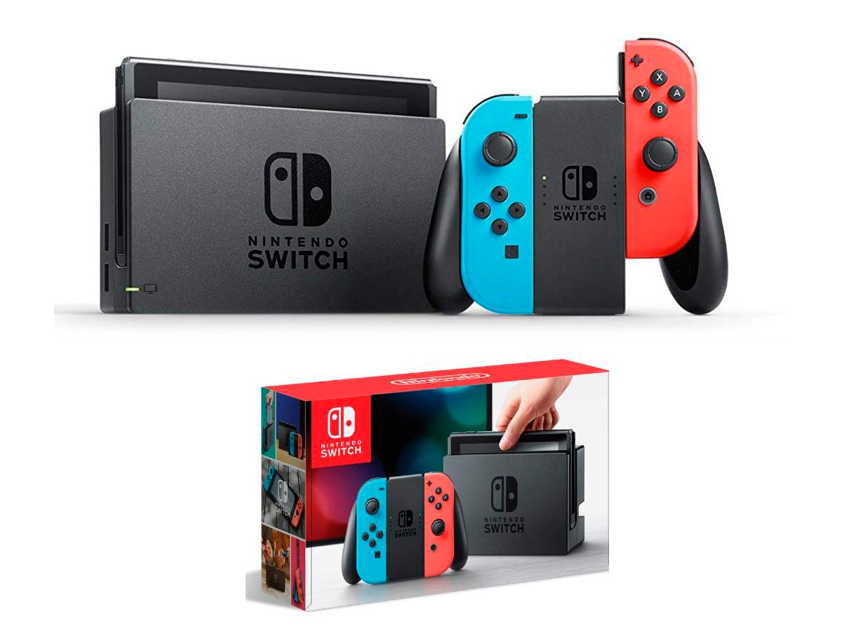 NINTENDO SWITCH + JUEGO ANIMAL CROSSING
