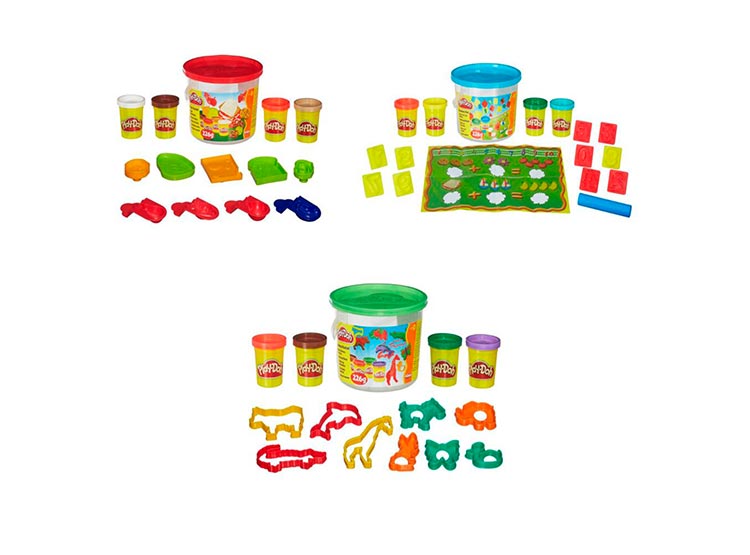 MASAS Y PLASTILINAS PLAY DOH CLÁSICO CUBETA - 3
