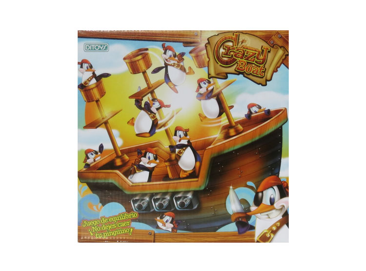 JUEGO HABILIDAD DITOYS CRAZY BOAT - 1