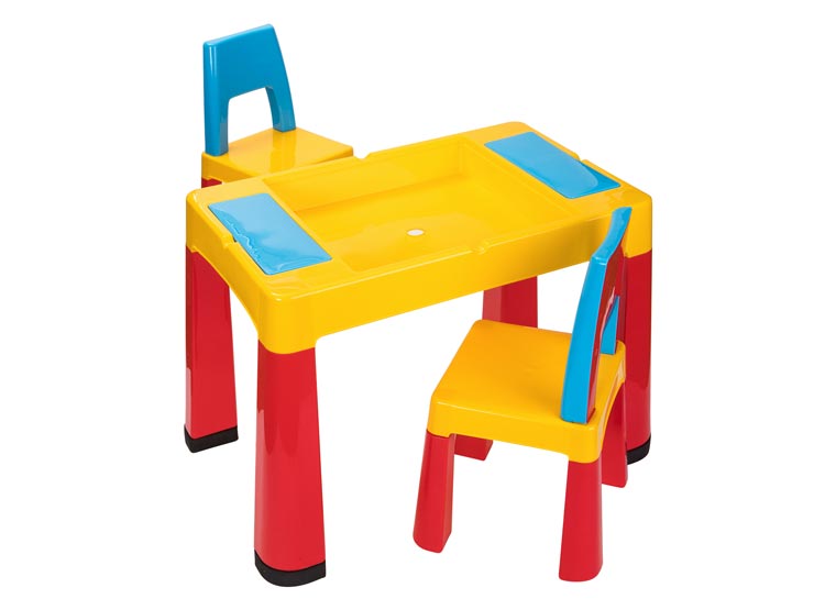 JUEGO DE MESA KIDSCOOL CON 2 SILLAS MULTICOLOR - 3
