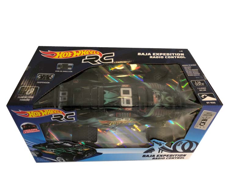 AUTO A CONTOL REMOTO HOT WHEELS RC BAJA EXPEDITION - 4