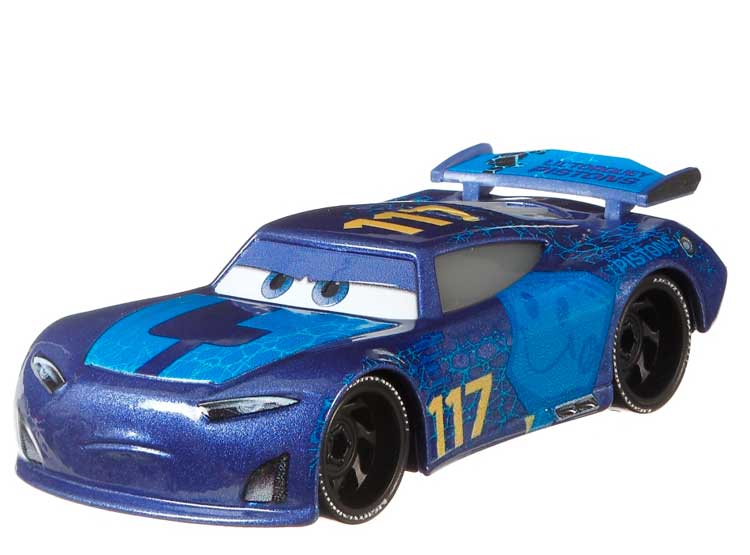 Mattel Cars 3 – Macchinina Pressofusa 1:55 Eric Braker, Personaggio Disney Pixar