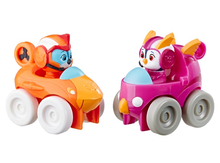 Hasbro Nick Jr. Top Wing Swift & Baddy Racers