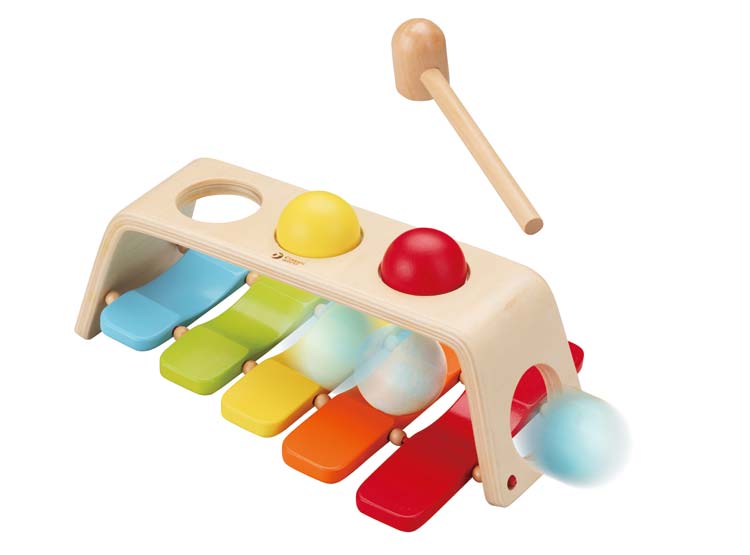 METALOFONO KIDSCOOL DE MADERA - 1