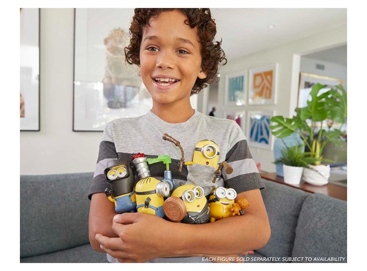 FIGURA MINIONS TRAVIESOS / MODELO ALEATORIO - 4