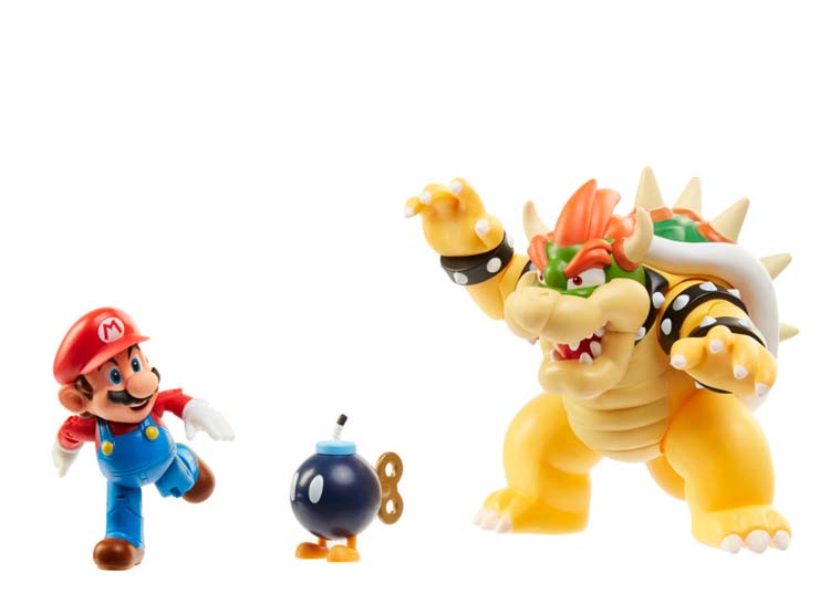 NINTENDO SET ESC BATALLA LAVA MARIO V/s BOWSER - 2