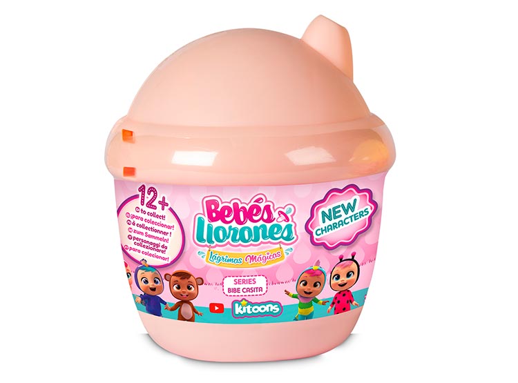 Bebés Llorones Lágrimas Mágicas – Bibe Casita Con Muñeca Sorpresa De 11 Cm, Lloran De Verdad, Colección De 24 Modelos
