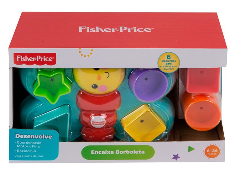 MARIPOSA DE BLOQUES DIVERTIDOS FISHER PRICE - 3