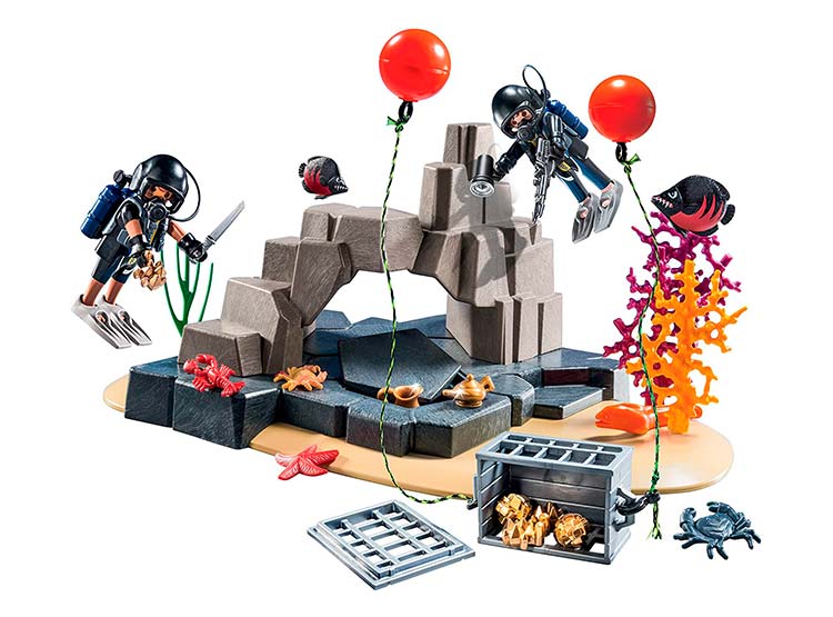 JUEGO PLAYMOBIL CITY ACTION SUPERSET UNIDAD DE BUCEO