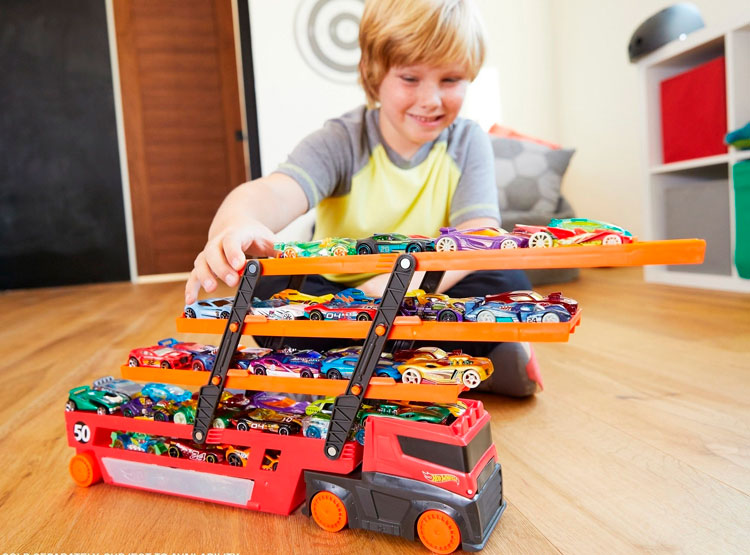 REMOLQUE HOT WHEELS CITY MEGA - 4