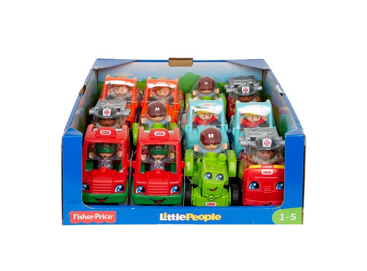 Fisher-Price Little People Figura Papà Casual – Personaggio Con Capelli Biondi E Barba, Per Bambini Da 1 A 5 Anni, Gioco Fantasioso
