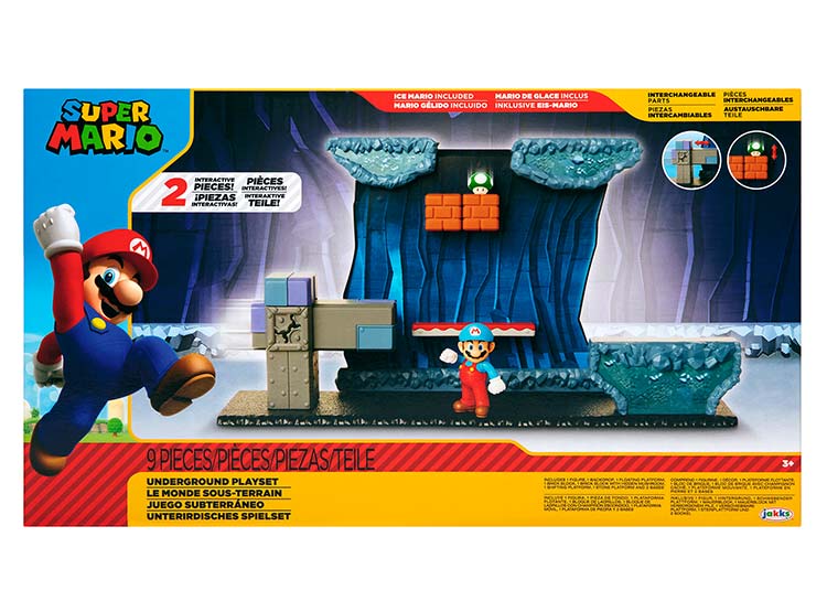PLAYSET NINTENDO SUPER MARIO UNDERGROUND - 3